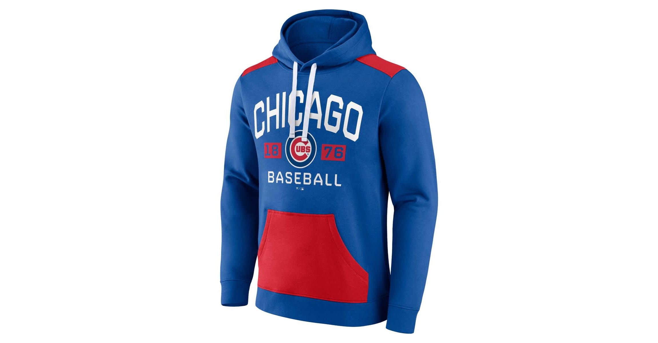 MLB Fanatics Chicago Cubs Chip In Pullover Hoodie