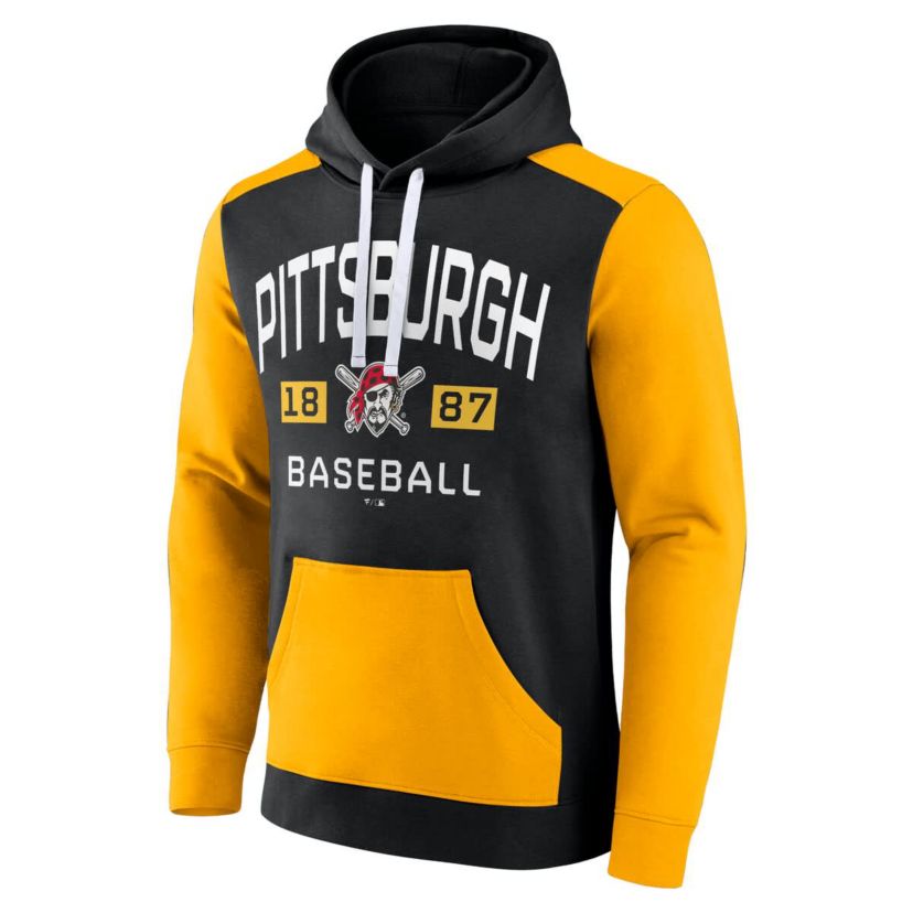 MLB Fanatics Pittsburgh Pirates Chip In Pullover Hoodie