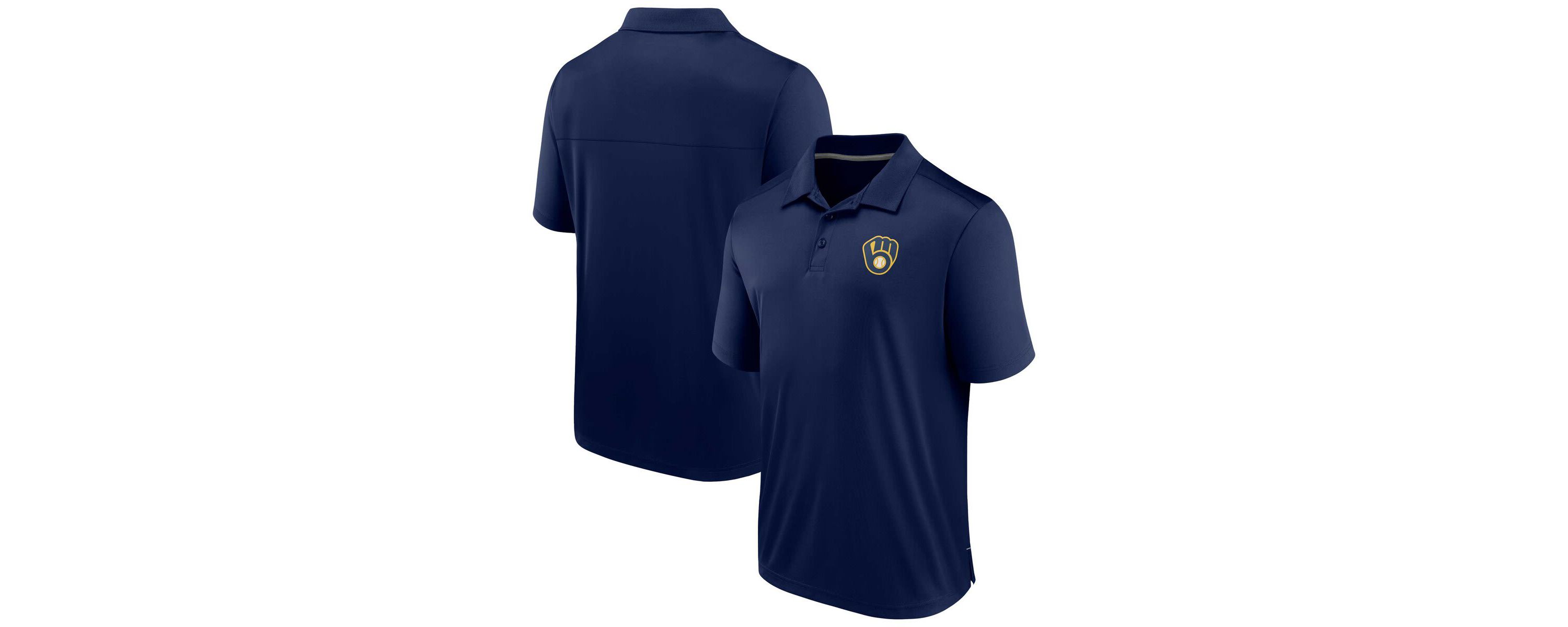 MLB Fanatics Milwaukee Brewers Hands Down Polo