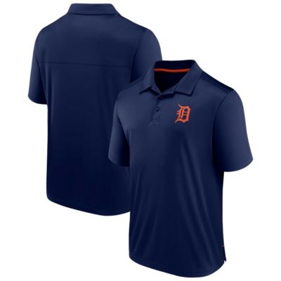 Men's MLB Fanatics Detroit Tigers Hands Down Polo, Navy Blue, Small