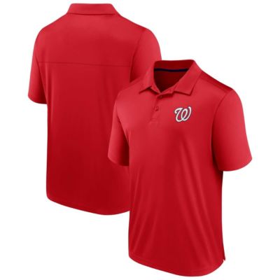 Men's MLB Fanatics Washington Nationals Hands Down Polo, Red, Small