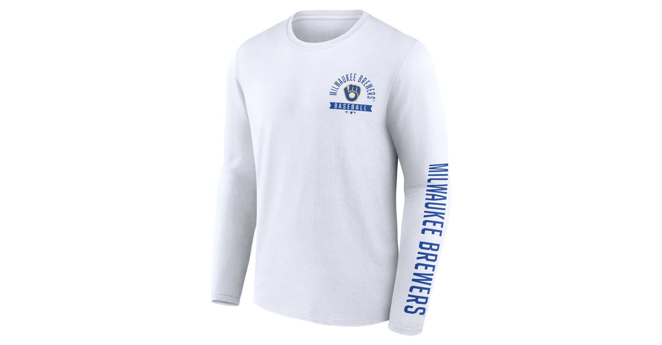 MLB Fanatics Milwaukee Brewers Long Sleeve T-Shirt