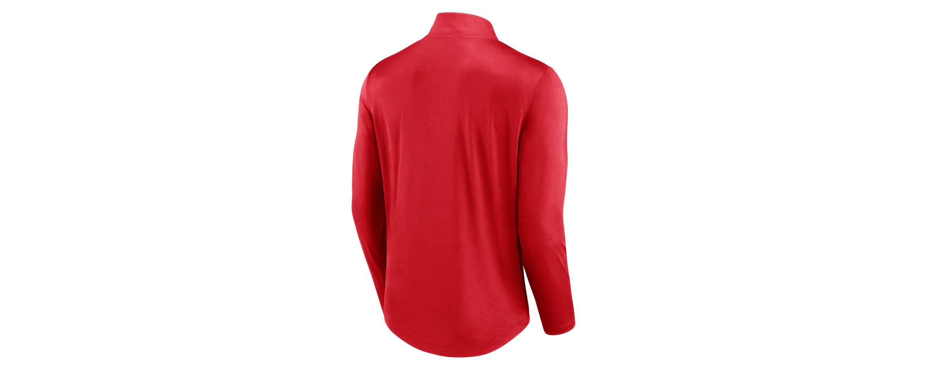 MLB Fanatics Los Angeles Angels Tough Minded Lightweight Quarter-Zip Pullover