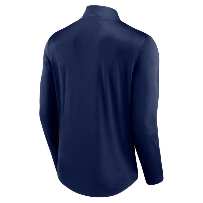 MLB Fanatics Tampa Bay Rays Tough Minded Lightweight Quarter-Zip Pullover