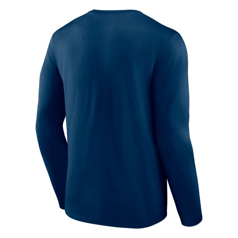 NHL Fanatics Deep Sea Seattle Kraken Covert Long Sleeve T-Shirt