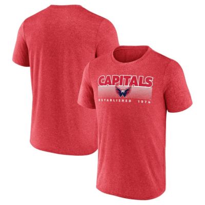 Men's NHL Fanatics ed Washington Capitals Prodigy Performance T-Shirt, Red, Small