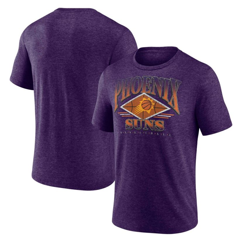 NBA Fanatics Phoenix Suns True Classics Power Phase Tri-Blend T-Shirt
