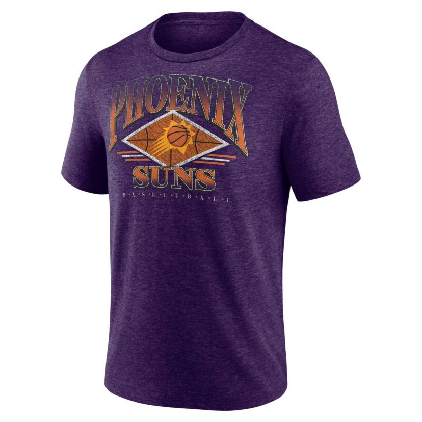 NBA Fanatics Phoenix Suns True Classics Power Phase Tri-Blend T-Shirt
