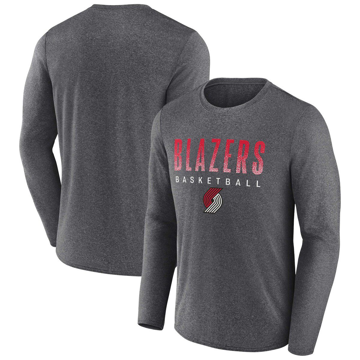 NBA Fanatics ed Portland Trail Blazers Where Legends Play Iconic Practice Long Sleeve T-Shirt