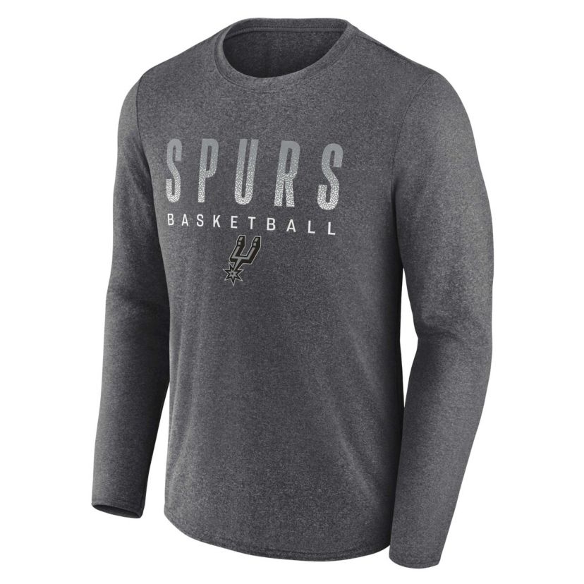 NBA Fanatics ed San Antonio Spurs Where Legends Play Iconic Practice Long Sleeve T-Shirt