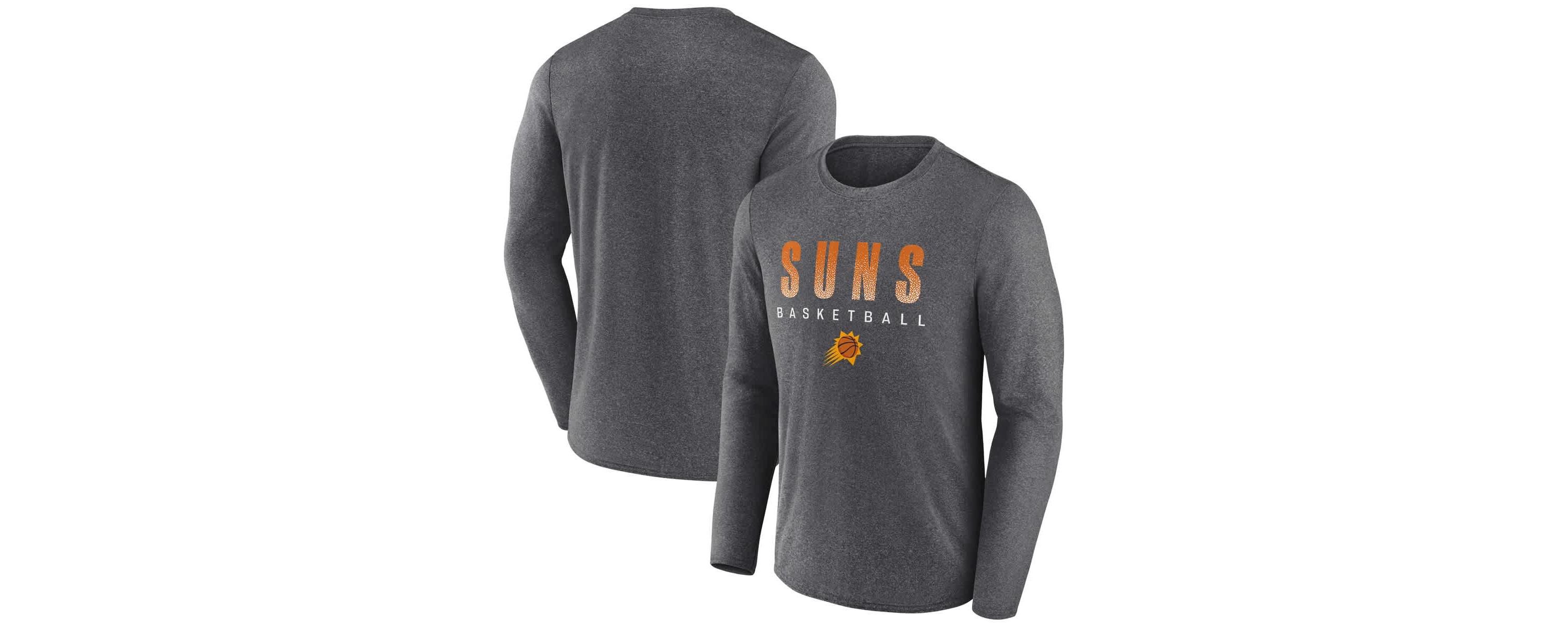 NBA Fanatics ed Phoenix Suns Where Legends Play Iconic Practice Long Sleeve T-Shirt
