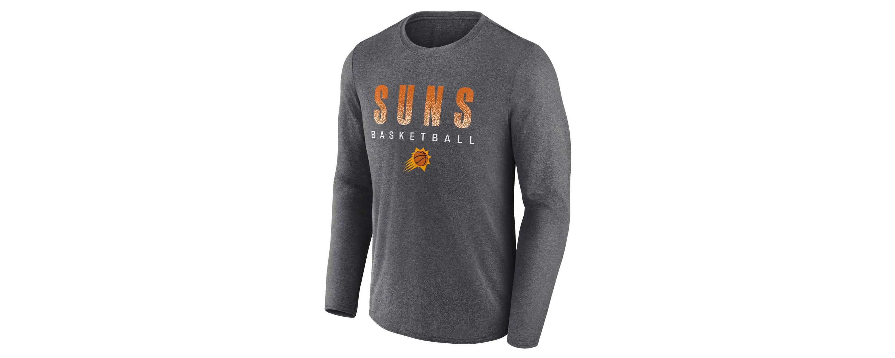 NBA Fanatics ed Phoenix Suns Where Legends Play Iconic Practice Long Sleeve T-Shirt