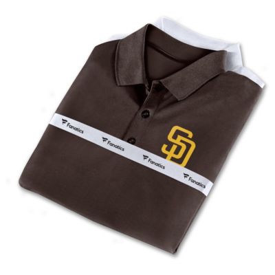 Men's MLB Fanatics San Diego Padres Polo Combo Set, Brown, 5XL