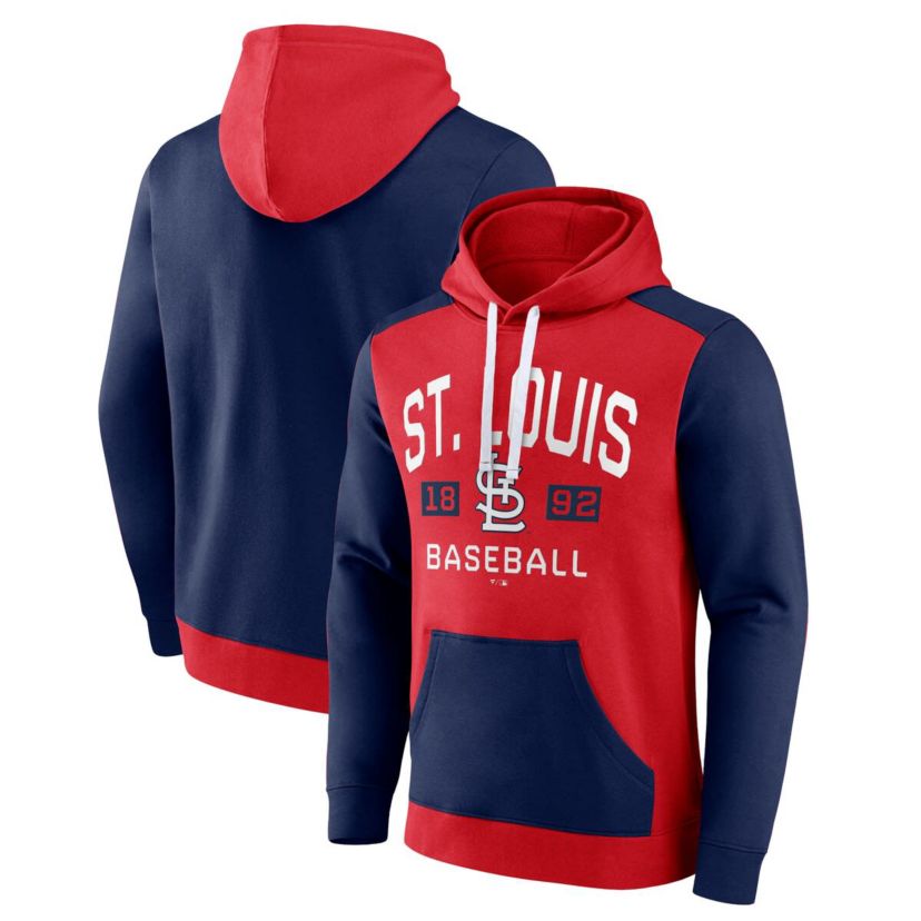 MLB Fanatics St. Louis Cardinals Chip In Team Pullover Hoodie