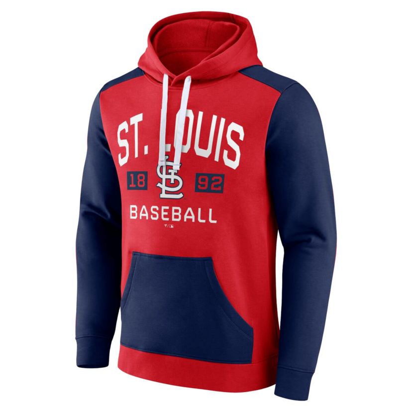 MLB Fanatics St. Louis Cardinals Chip In Team Pullover Hoodie