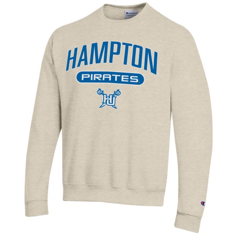 NCAA Hampton Pirates Eco Powerblend Crewneck Pullover Sweatshirt