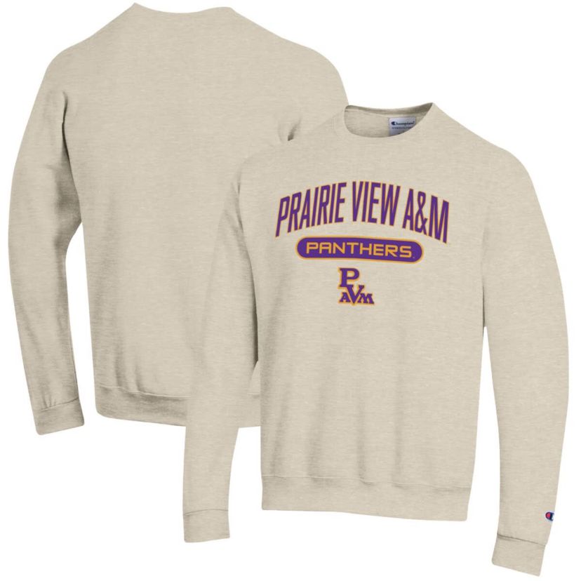 NCAA Prairie View A&M Panthers Eco Powerblend Crewneck Pullover Sweatshirt