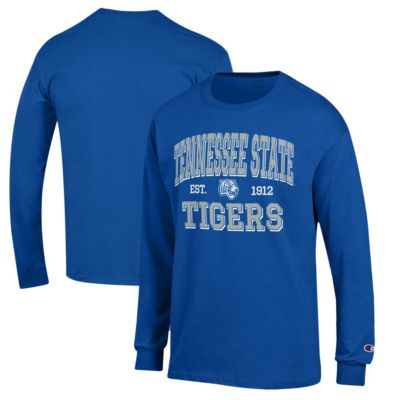 Champion Men's NCAA Tennessee State Tigers Jersey Long Sleeve T-Shirt, 3XL