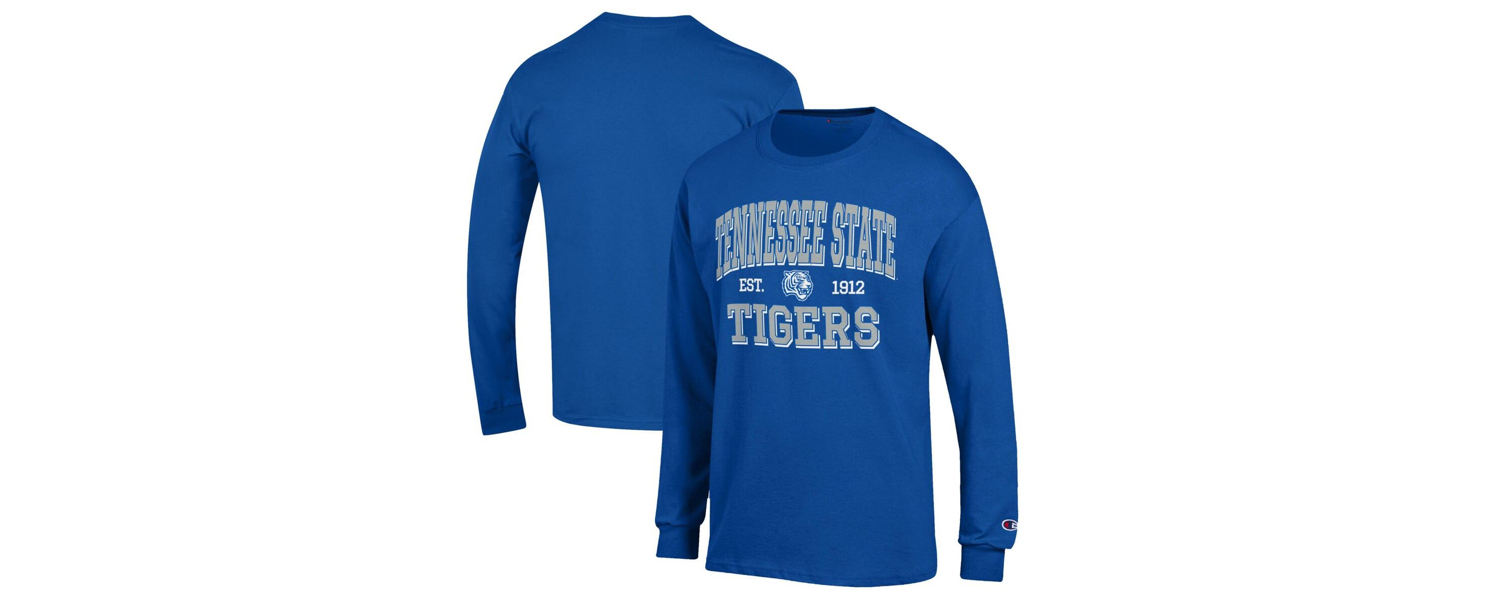 NCAA Tennessee State Tigers Jersey Long Sleeve T-Shirt
