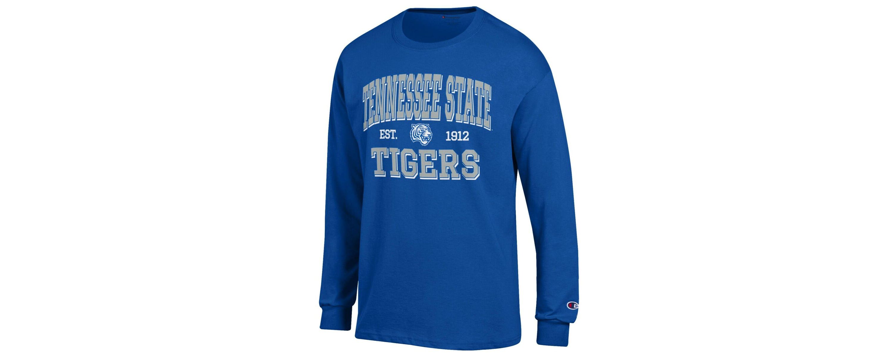 NCAA Tennessee State Tigers Jersey Long Sleeve T-Shirt