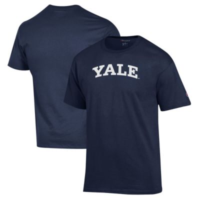Champion Men's NCAA Yale Bulldogs Jersey T-Shirt, Navy Blue, XL
