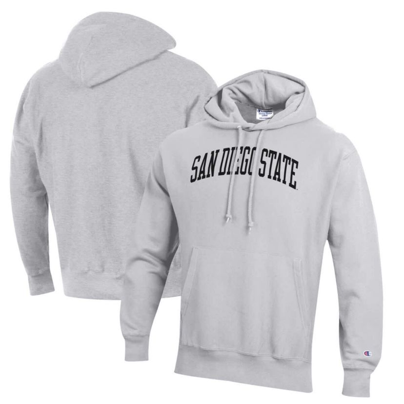 NCAA San Diego State Aztecs Reverse Weave Pullover Hoodie