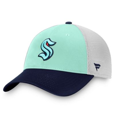 Men's NHL Fanatics Seattle Kraken Special Edition 2.0 Trucker Adjustable Hat, Blue