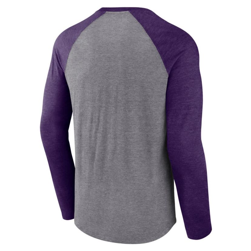 NHL Fanatics Los Angeles Kings Special Edition Long Sleeve Tri-Blend Raglan T-Shirt