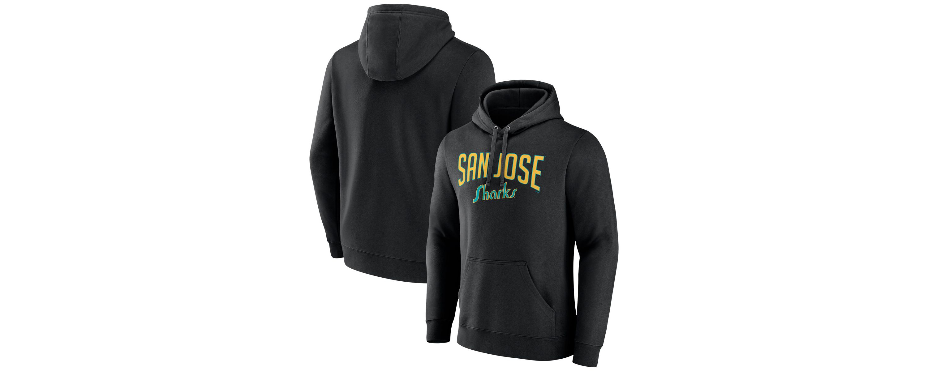 NHL Fanatics San Jose Sharks Special Edition 2.0 Wordmark Pullover Hoodie