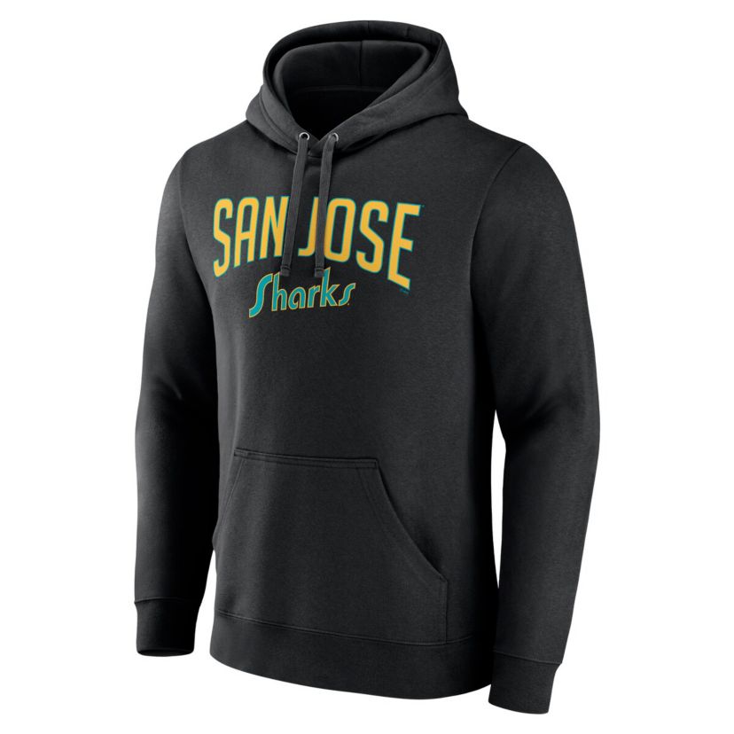 NHL Fanatics San Jose Sharks Special Edition 2.0 Wordmark Pullover Hoodie