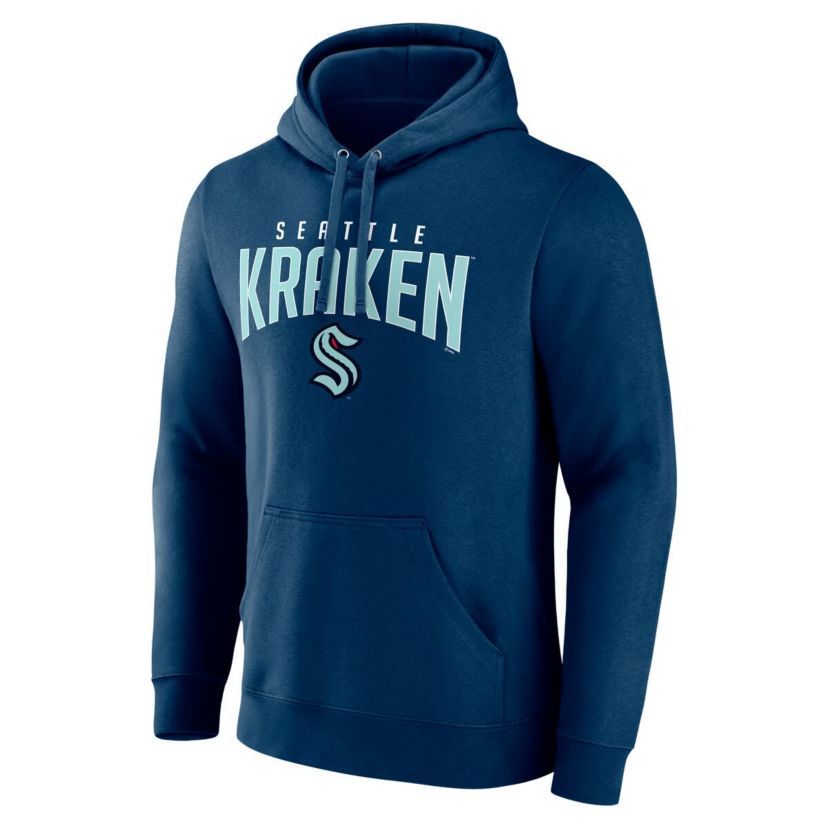 NHL Fanatics Seattle Kraken Special Edition 2.0 Wordmark Pullover Hoodie