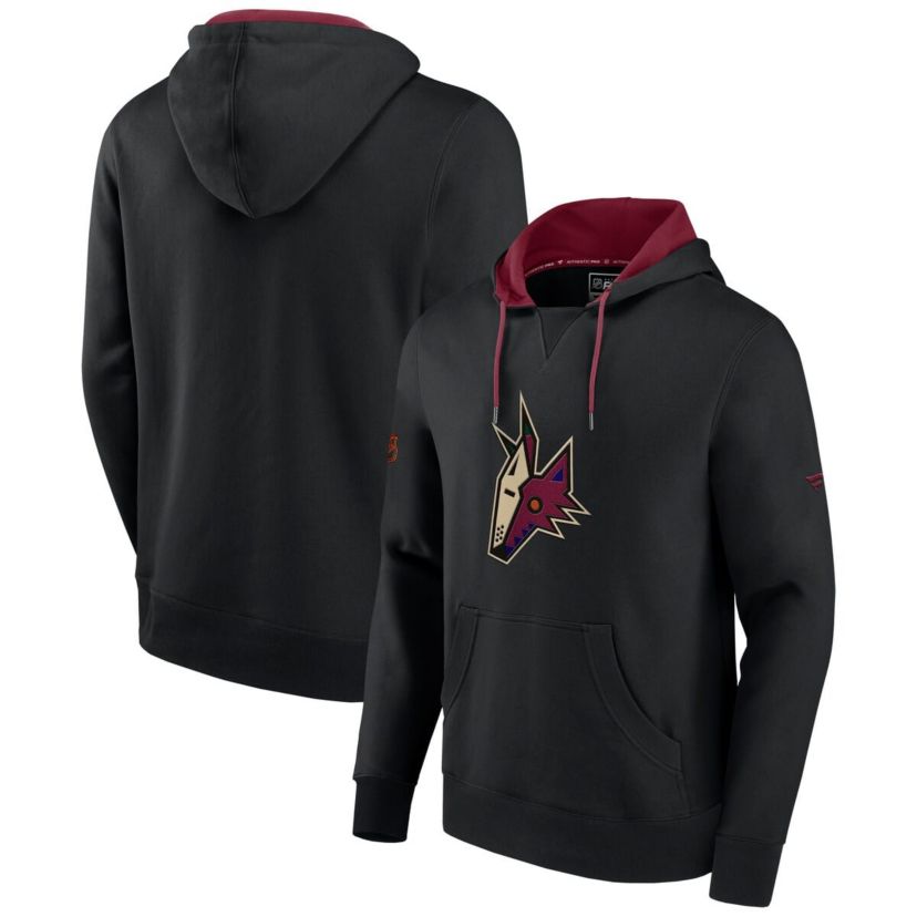 Vintage Hockey Fanatics Arizona Coyotes Special Edition 2.0 Team Logo Pullover Hoodie