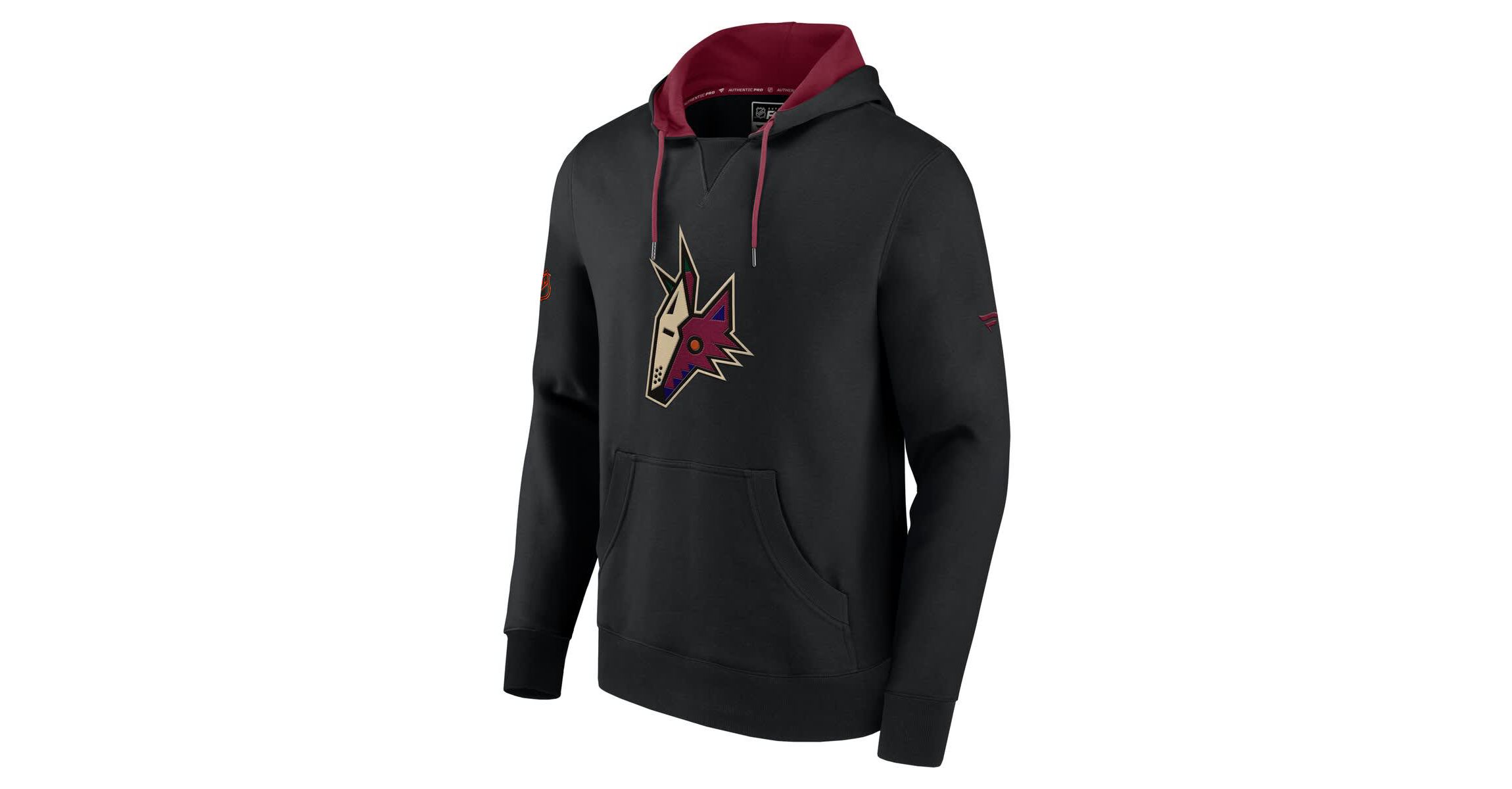 Vintage Hockey Fanatics Arizona Coyotes Special Edition 2.0 Team Logo Pullover Hoodie