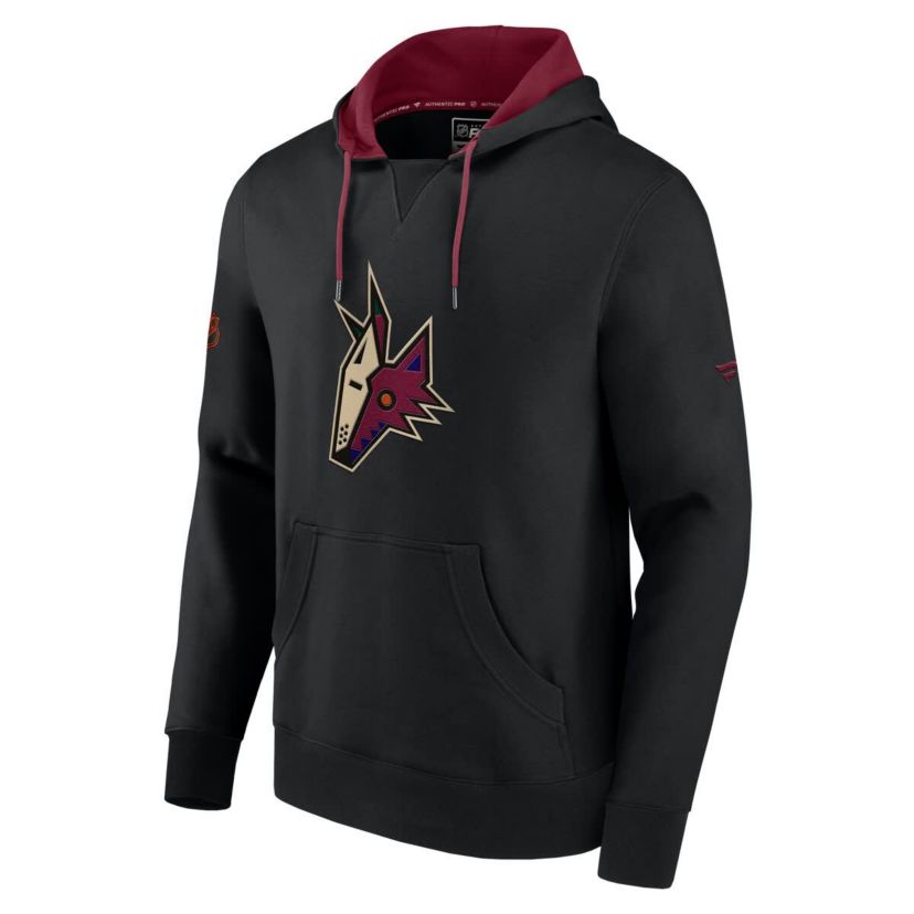 Vintage Hockey Fanatics Arizona Coyotes Special Edition 2.0 Team Logo Pullover Hoodie