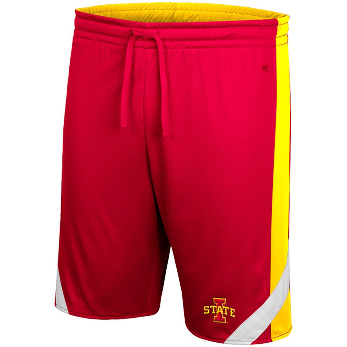 NCAA Cardinal/Gold Iowa State Cyclones Am I Wrong Reversible Shorts