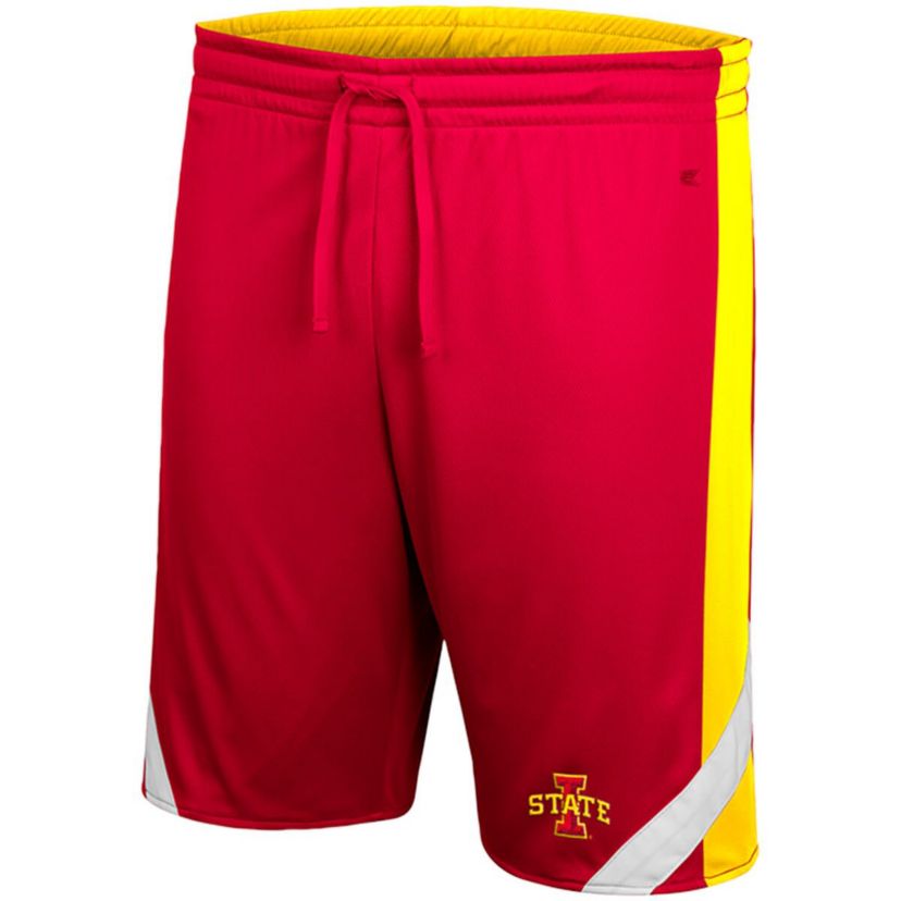 NCAA Cardinal/Gold Iowa State Cyclones Am I Wrong Reversible Shorts