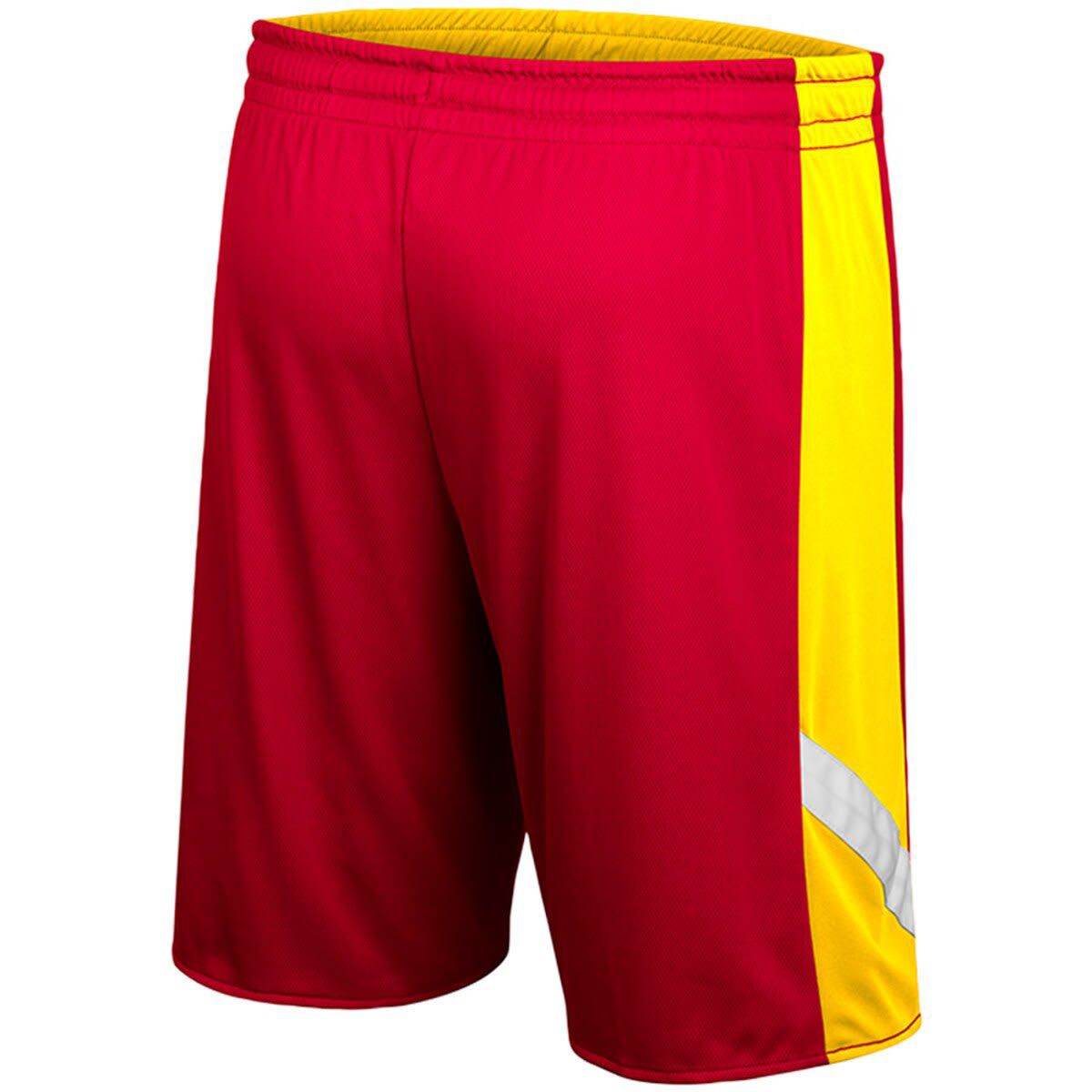 NCAA Cardinal/Gold Iowa State Cyclones Am I Wrong Reversible Shorts