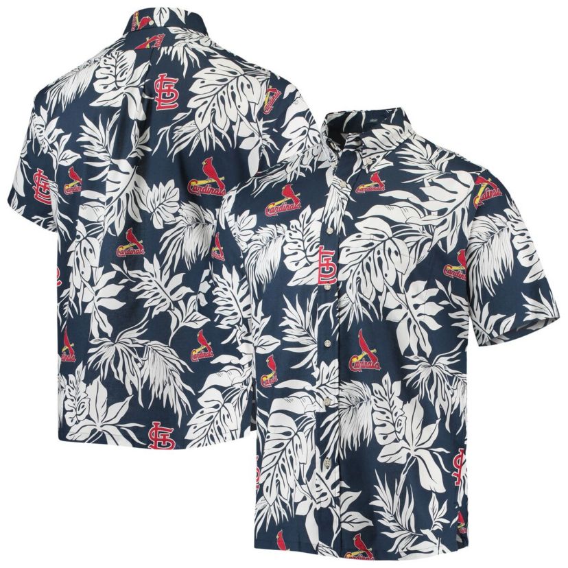 MLB St. Louis Cardinals Aloha Button-Up Shirt
