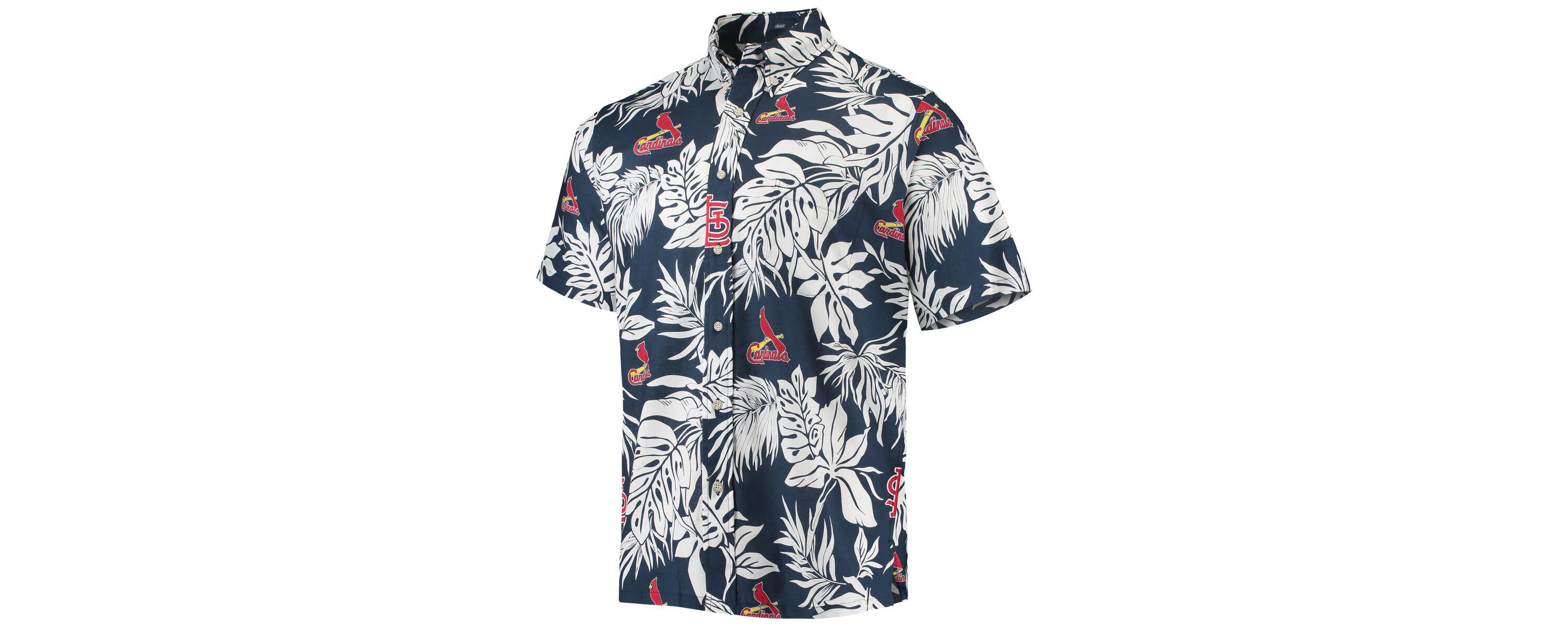 MLB St. Louis Cardinals Aloha Button-Up Shirt
