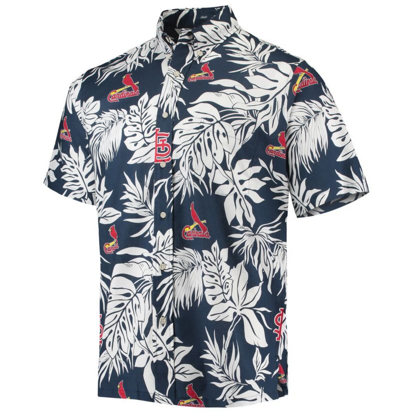 MLB St. Louis Cardinals Aloha Button-Up Shirt