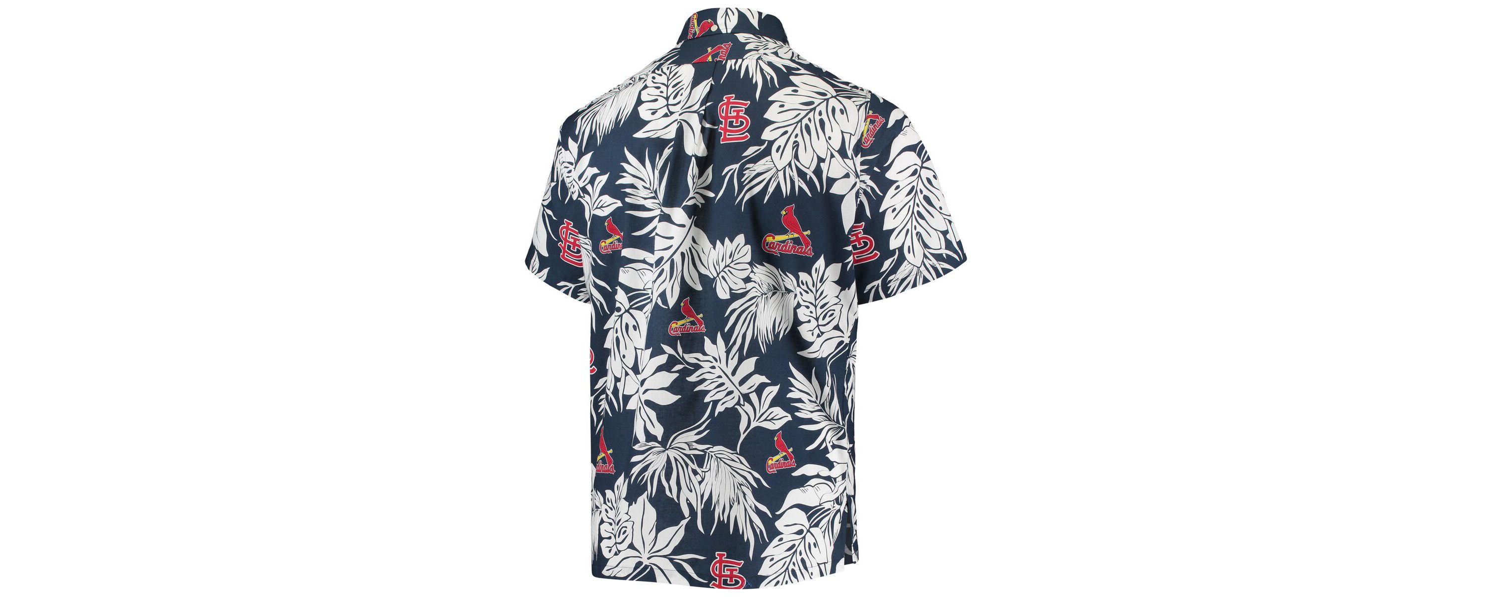 MLB St. Louis Cardinals Aloha Button-Up Shirt