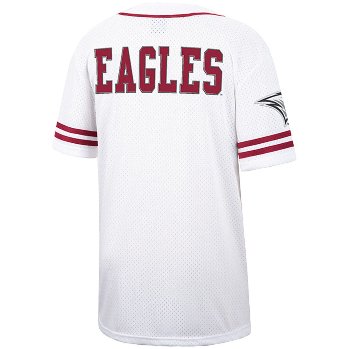 NC Central Eagles NCAA North Carolina Central Eagles Free Spirited Mesh Button-Up Baseball Jersey