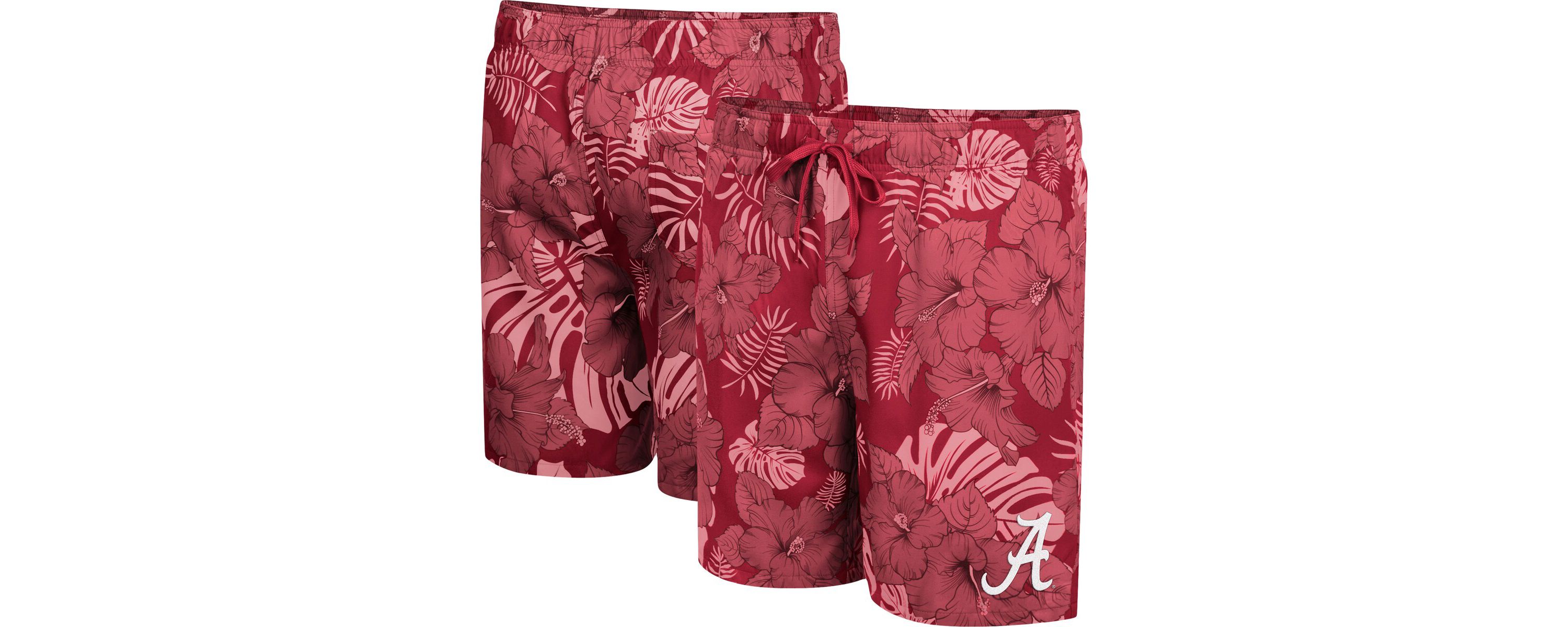 Alabama Crimson Tide NCAA Alabama Tide The Dude Swim Shorts