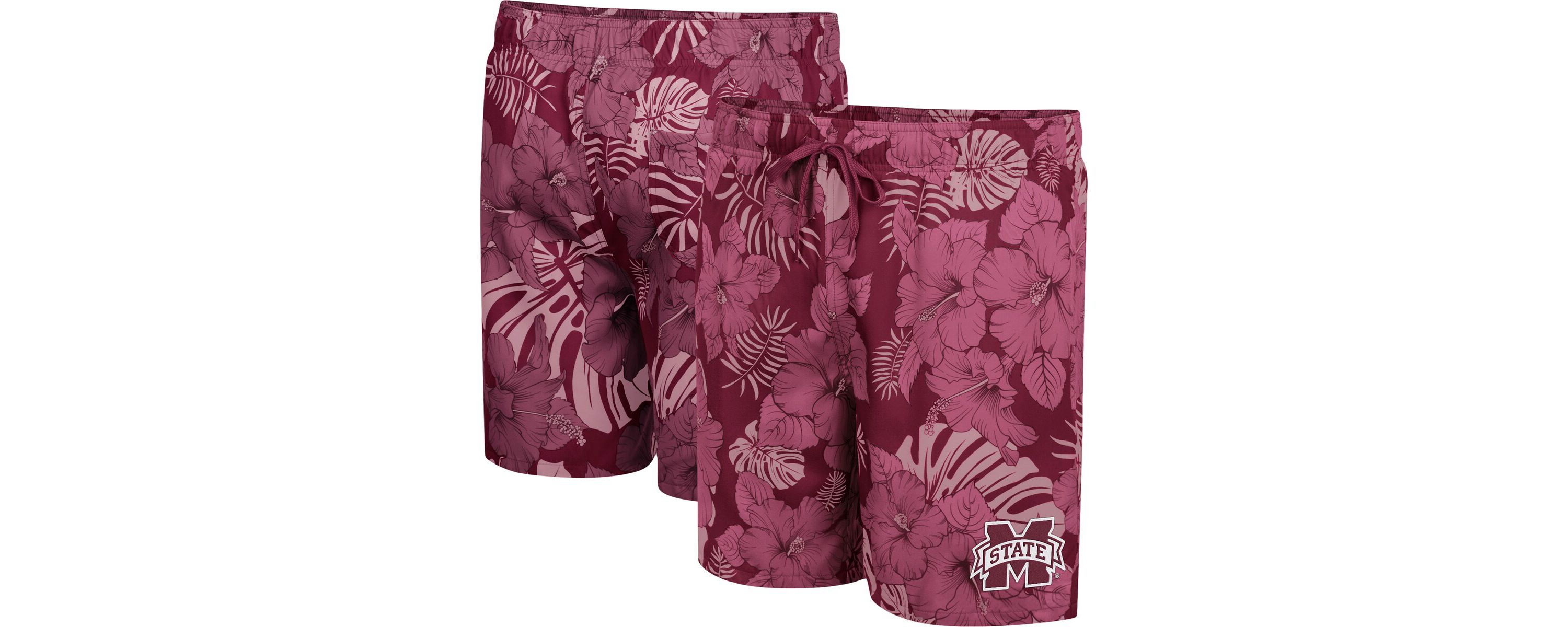 NCAA Mississippi State Bulldogs The Dude Swim Shorts
