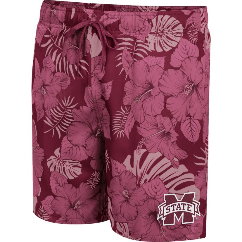 NCAA Mississippi State Bulldogs The Dude Swim Shorts