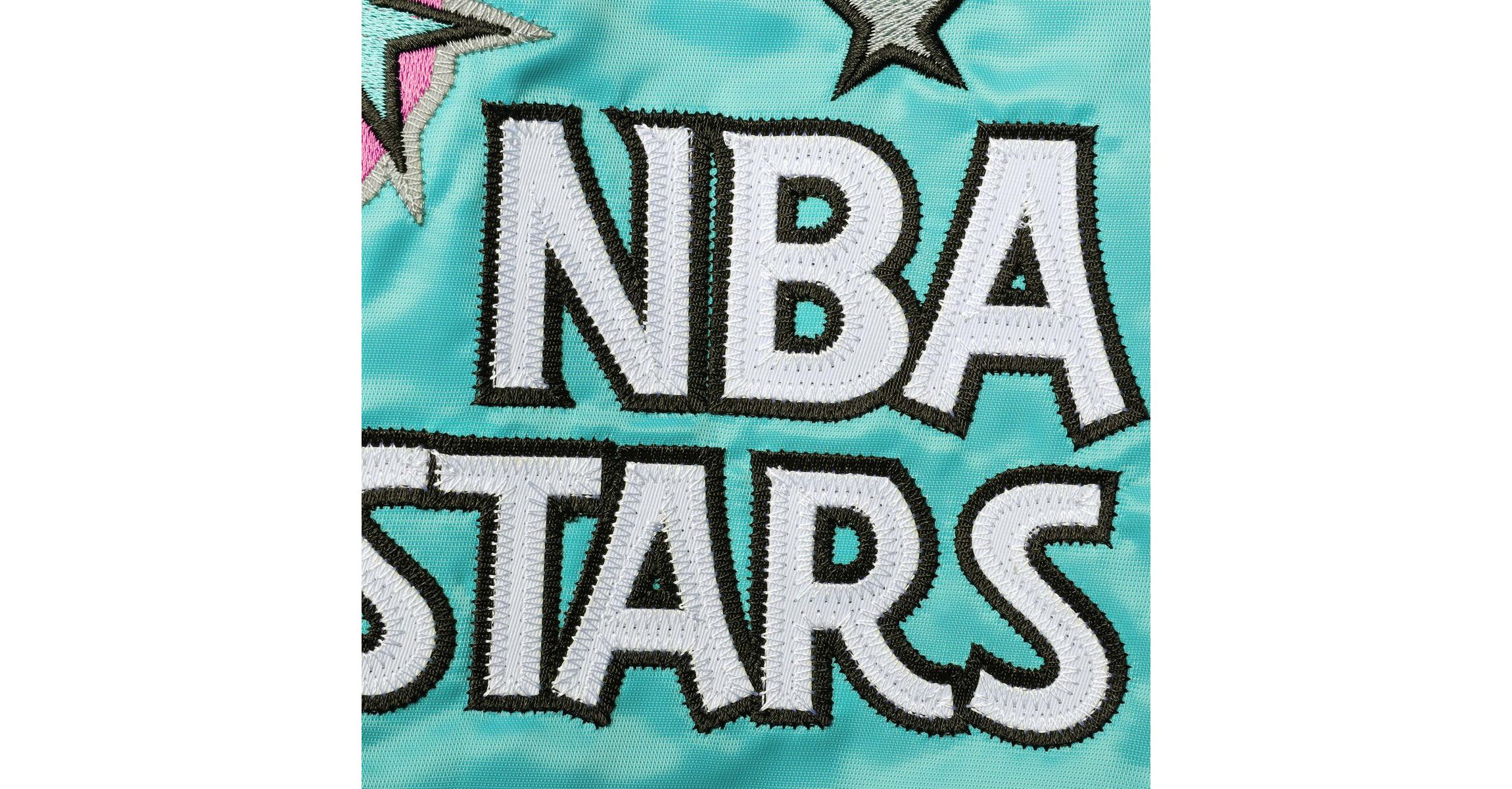 Multi-Team NBA Big & Tall 1996 NBA All-Star Game Hardwood Classics Satin Full-Snap Jacket