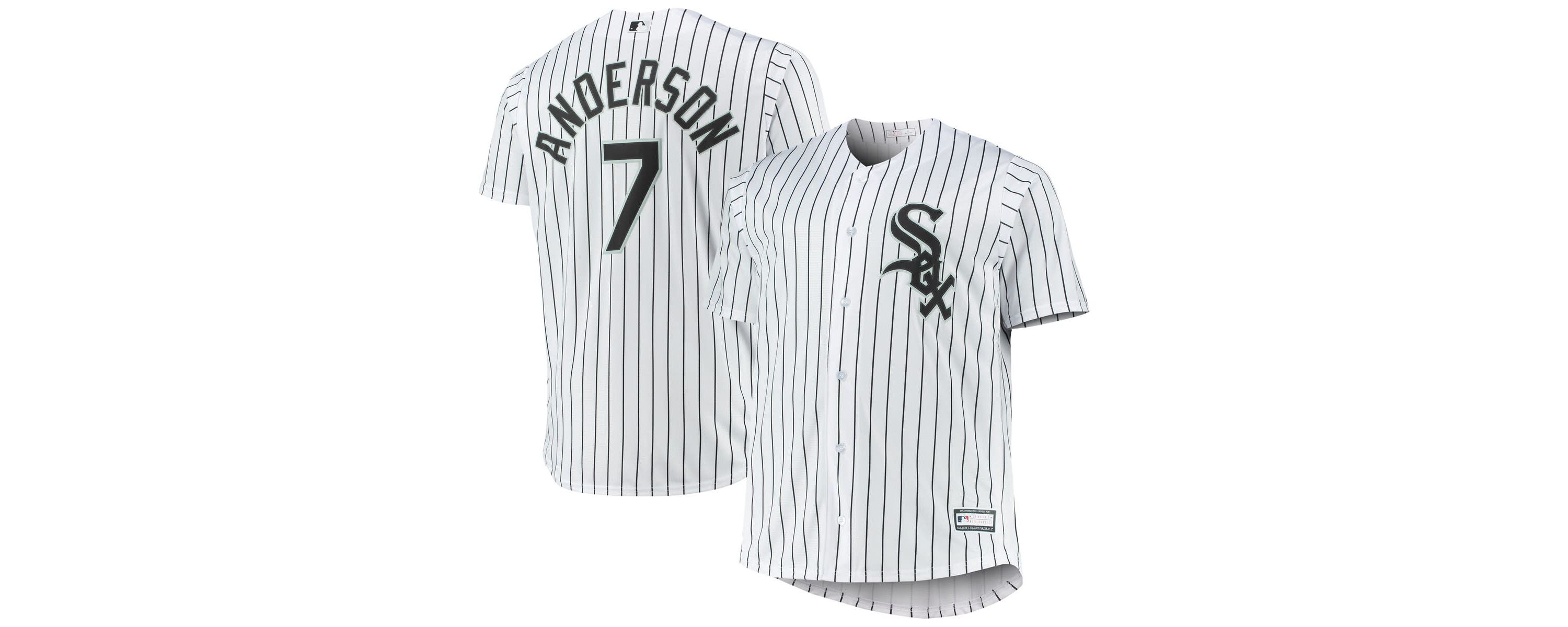 Chicago White Sox MLB Tim Anderson Chicago Sox Big & Tall Replica Player Jersey