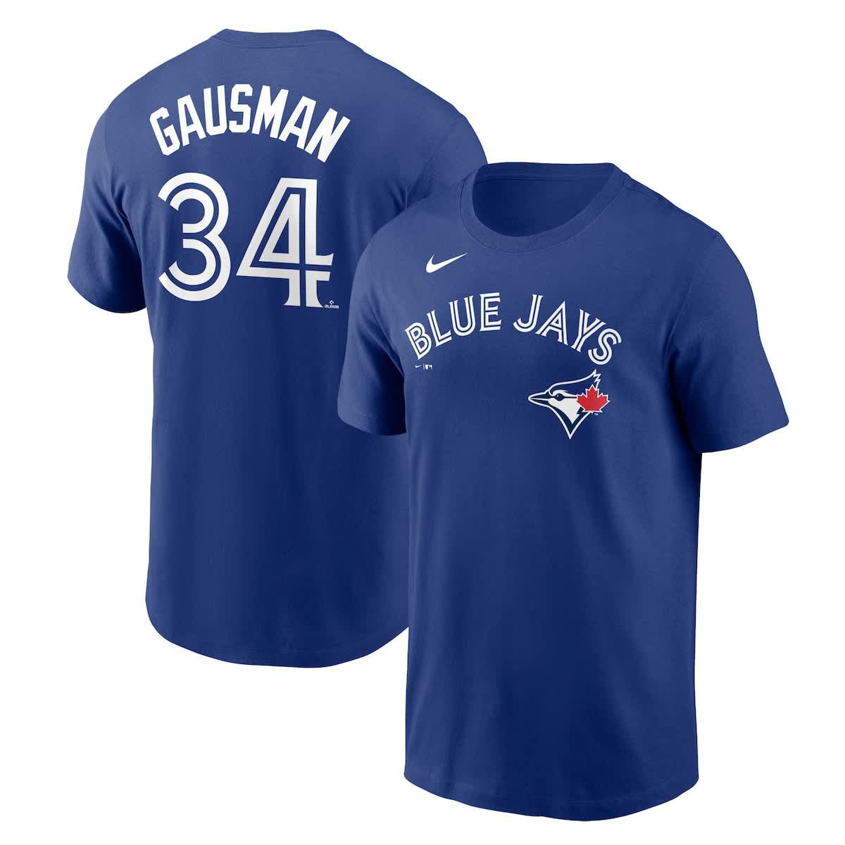 Toronto Blue Jays MLB Nike Kevin Gausman Toronto Jays Name & Number T-Shirt