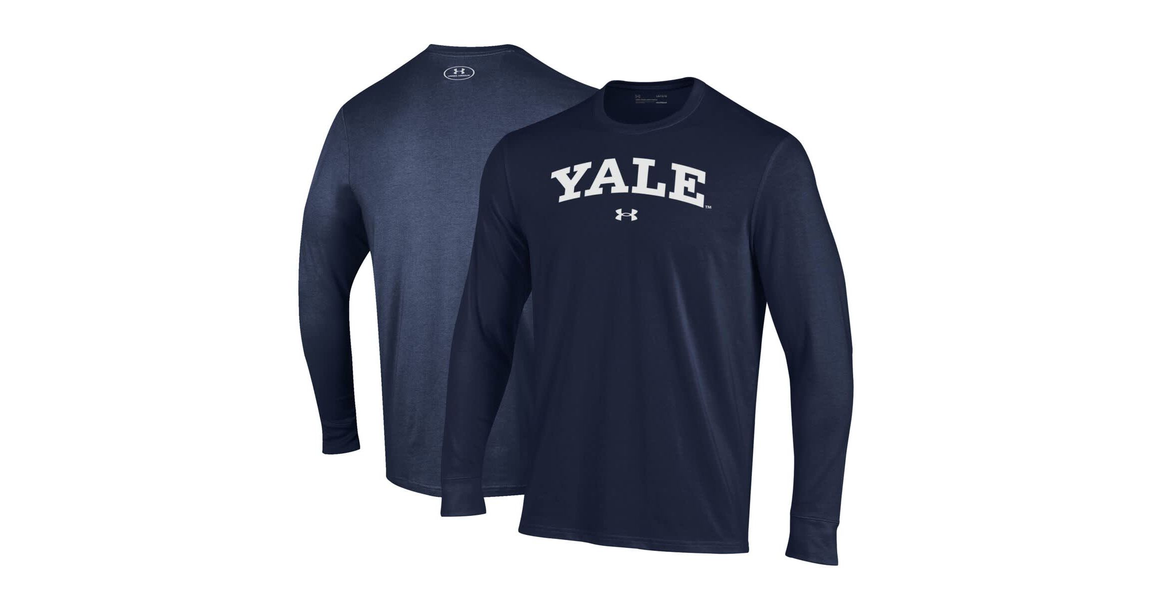 NCAA Under Armour Yale Bulldogs Performance Long Sleeve T-Shirt