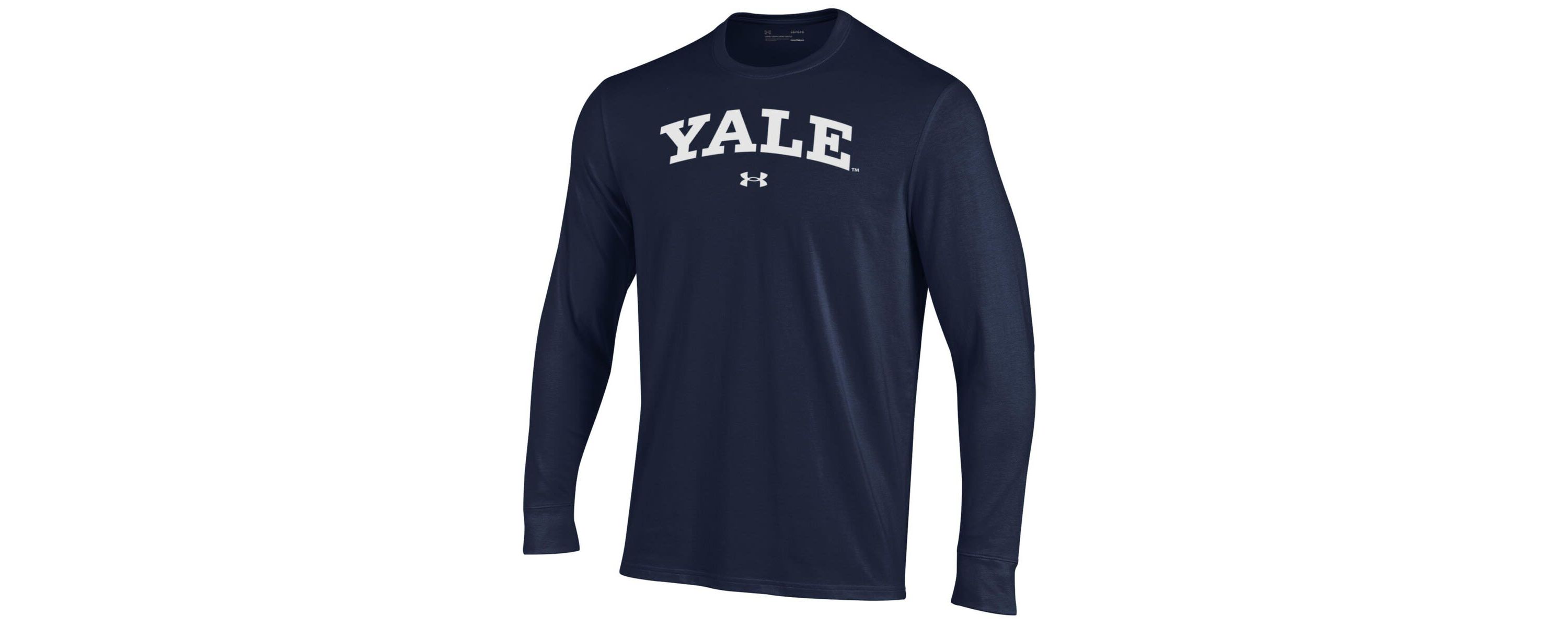 NCAA Under Armour Yale Bulldogs Performance Long Sleeve T-Shirt